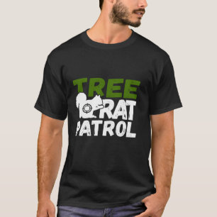 Squirrel Hunting Tree Rat Patrol Vintage Squirrel  T-Shirt