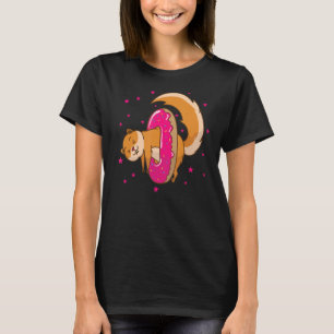 Squirrel in Doughnut Tree Rodent Nut T-Shirt