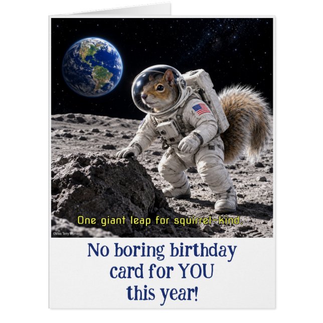 Squirrel in Space (Front)