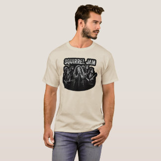 Squirrel Jam - Funny Vintage Rock Band Parody T-Shirt