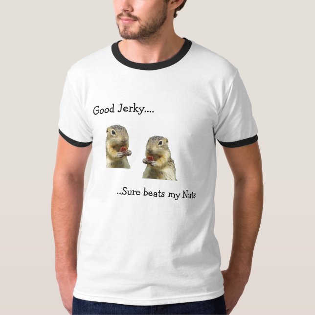 Squirrel Jerky T-Shirt (Front)