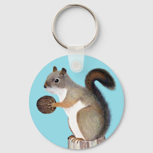 Squirrel Key Ring