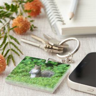 Squirrel Key Ring