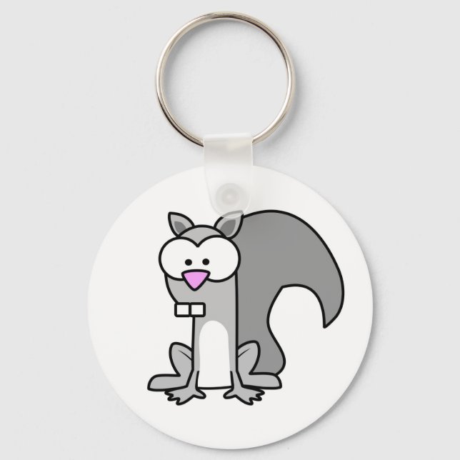 Squirrel Keychain (Front)