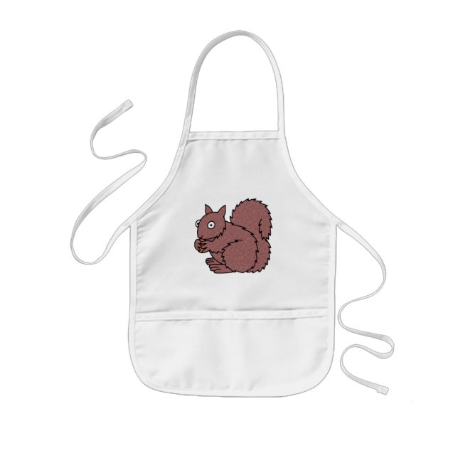 Squirrel Kids Apron (Front)