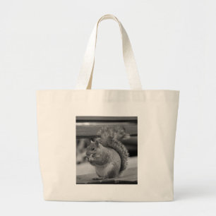 Squirrel Large Tote Bag