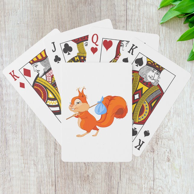Squirrel Leaving Home Playing Cards (Creator Uploaded)