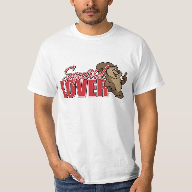 Squirrel Lover T T-Shirt (Front)