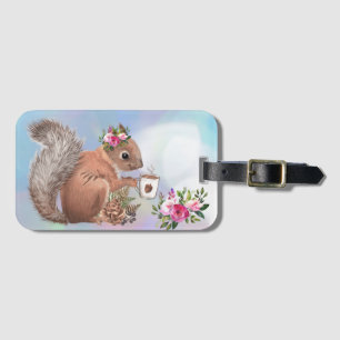 Squirrel Luggage Tag