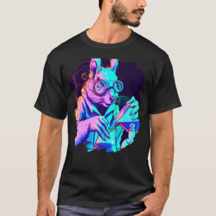 Squirrel Mad Scientist Mixing Chemicals Chemistry  T-Shirt