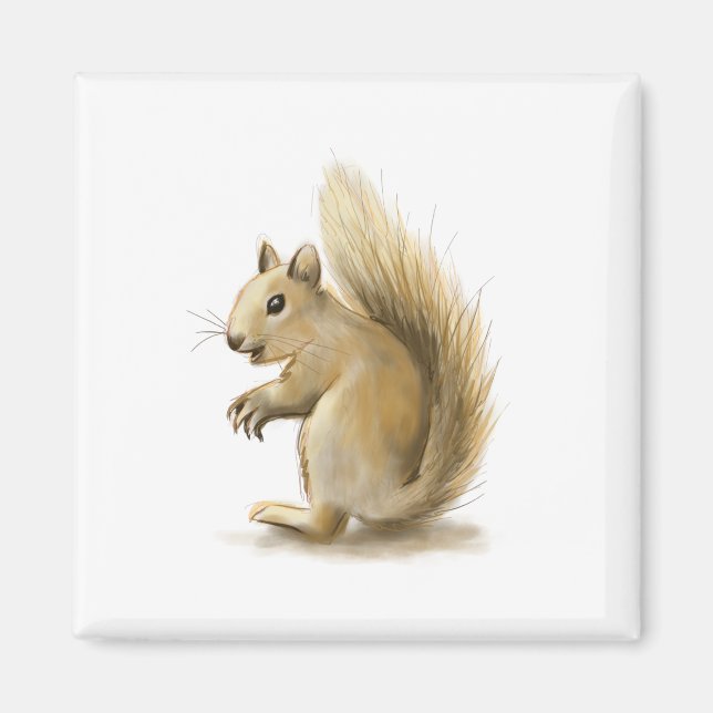 Squirrel Magnet (Front)