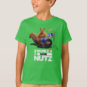 Squirrel Me Bad Drummer T-Shirt