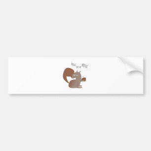 Squirrel Mine Bumper Sticker