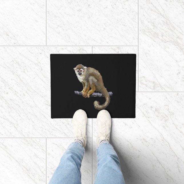 Squirrel Monkey Doormat (Indoor)