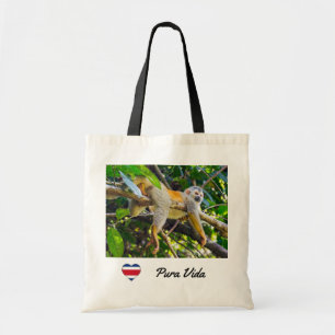 Squirrel monkey in Manuel Antonio NP - Costa Rica Tote Bag