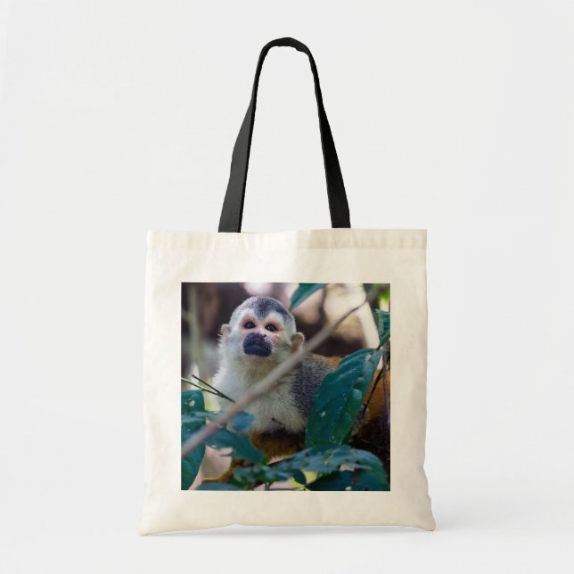 Squirrel monkey in Manuel Antonio NP - Costa Rica Tote Bag (Front)