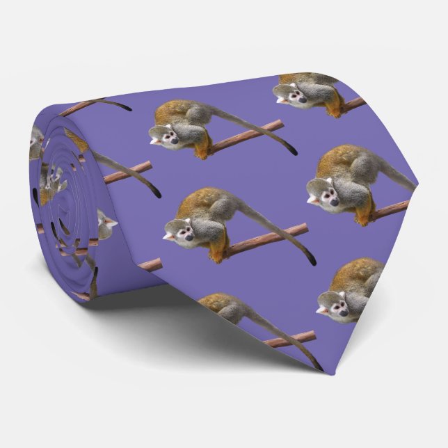 Squirrel monkey tie (Rolled)