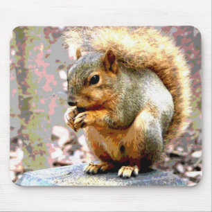 Squirrel Mouse Pad