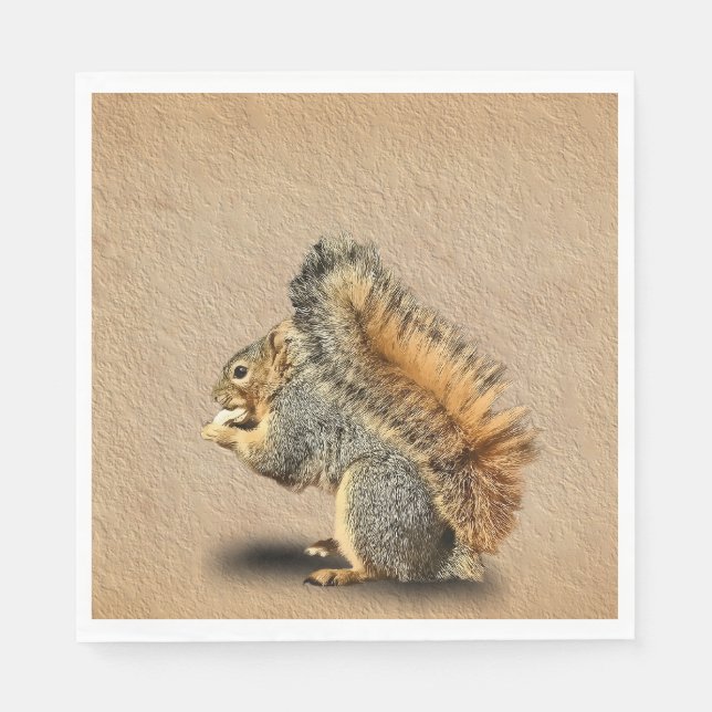 SQUIRREL NAPKIN (Front)