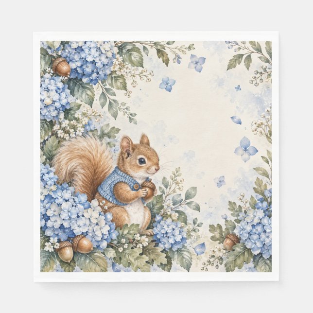 Squirrel napkin (Front)
