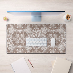 Squirrel Nature Mandala Desk Mat