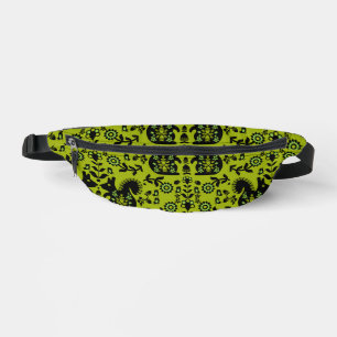 Squirrel Nordic Scandinavian Folk Art Bum Bags
