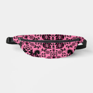 Squirrel Nordic Scandinavian Folk Art Bum Bags