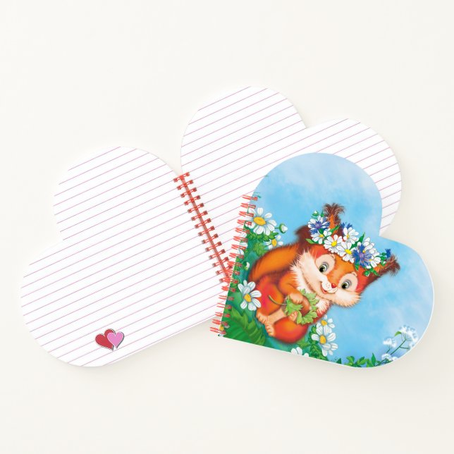 Squirrel Notebook (Inside)