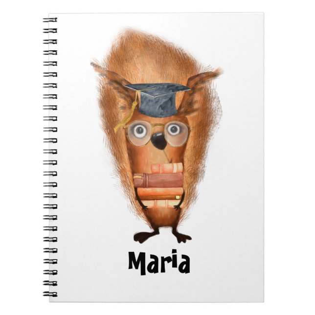 Squirrel Notebook (Front)