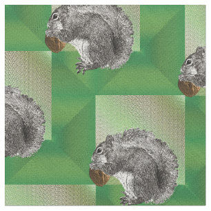 Squirrel Nuts Fabric