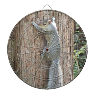 Squirrel on Tree Dartboard