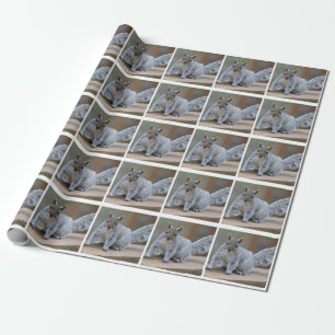 Squirrel photo wrapping paper