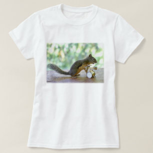 Squirrel Playing Drums T-Shirt
