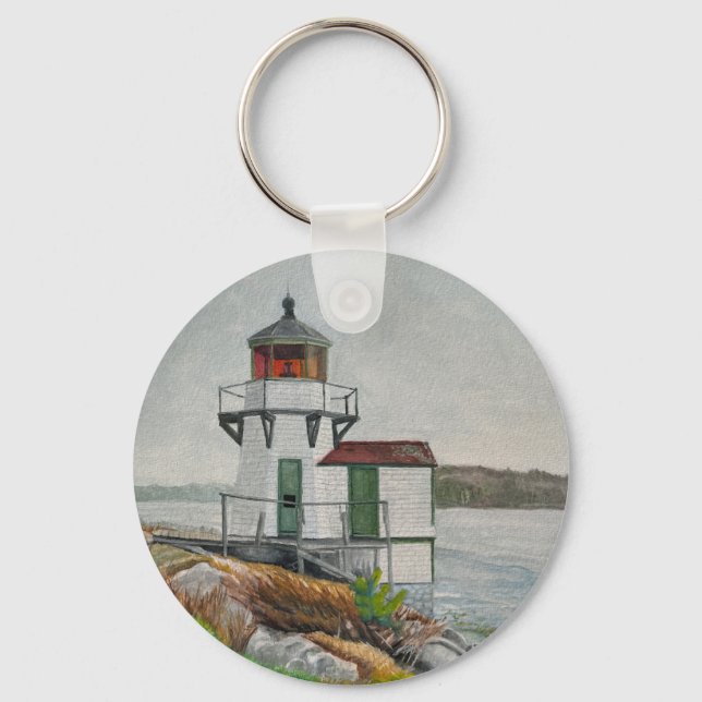 Squirrel Point Light Key Ring (Front)