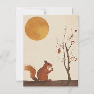 Squirrel Postcard