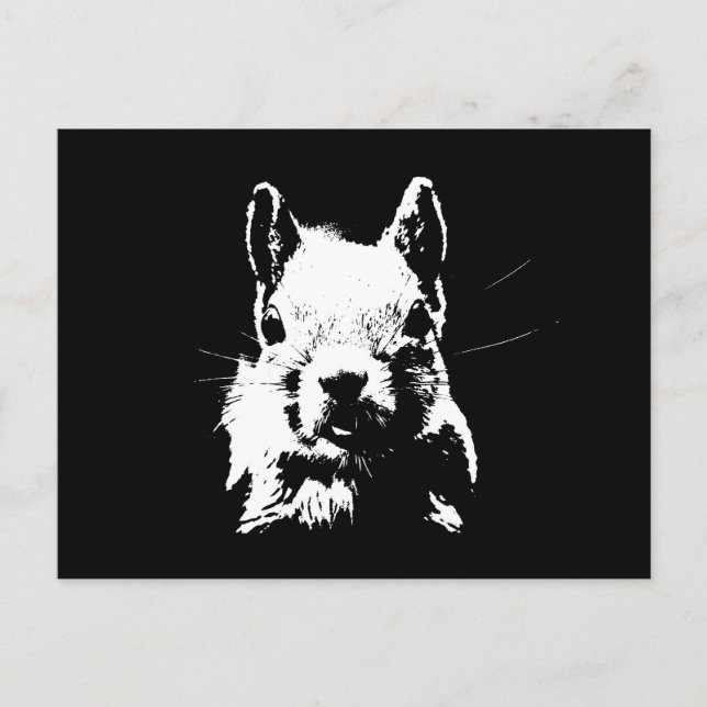 Squirrel Postcard (Front)