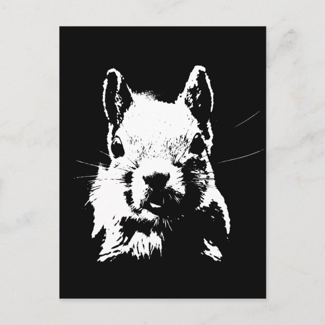 Squirrel Postcard (Front)