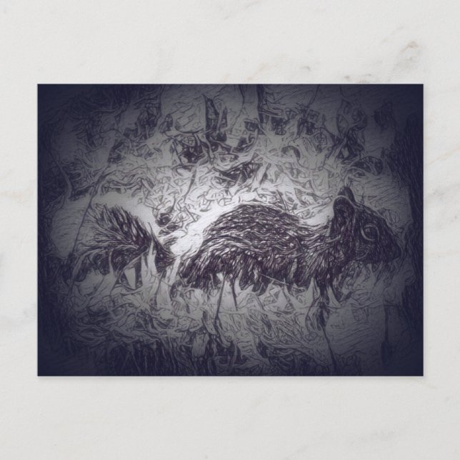 Squirrel Postcard - Yard Critters  (Front)