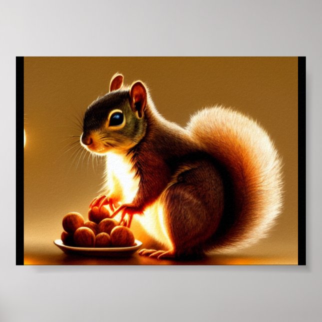 Squirrel Poster (Front)