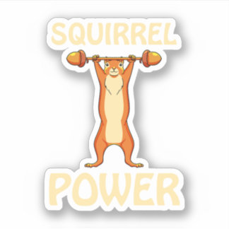 Squirrel Power Squirrel Rodent Animal Lovers. Perf