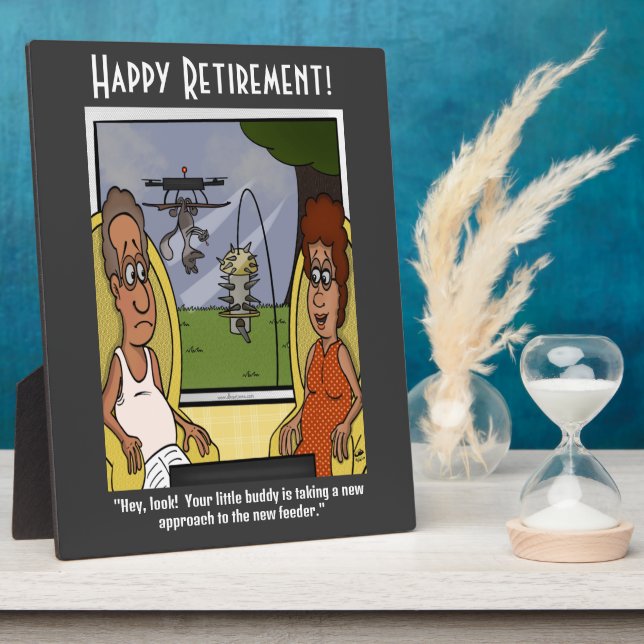 Squirrel Proof Plaque (Side)