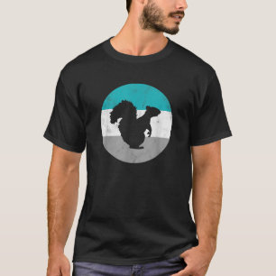 Squirrel Retro Gift For Men Women Boys Girls T-Shirt