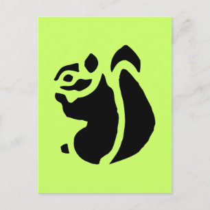 Squirrel Rodent Postcard