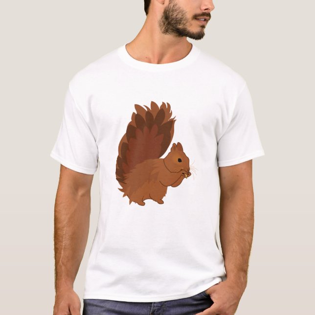 Squirrel Rodent T-Shirt (Front)