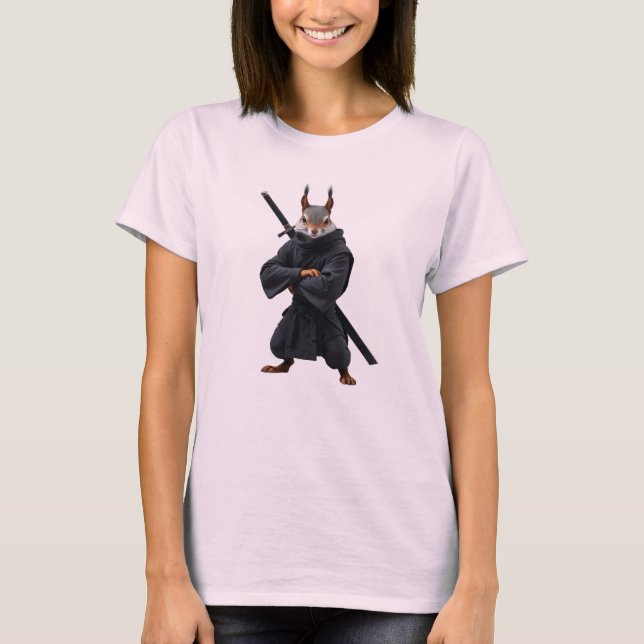 Squirrel Samurai T-Shirt (Front)
