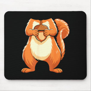 Squirrel Shirt Adult Men Women Kids Body Squirrel Mouse Pad