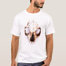 SQUIRREL SKULL t-shirt wht