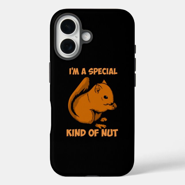 Squirrel - Special Kind Of Nut Case-Mate iPhone Case (Back)