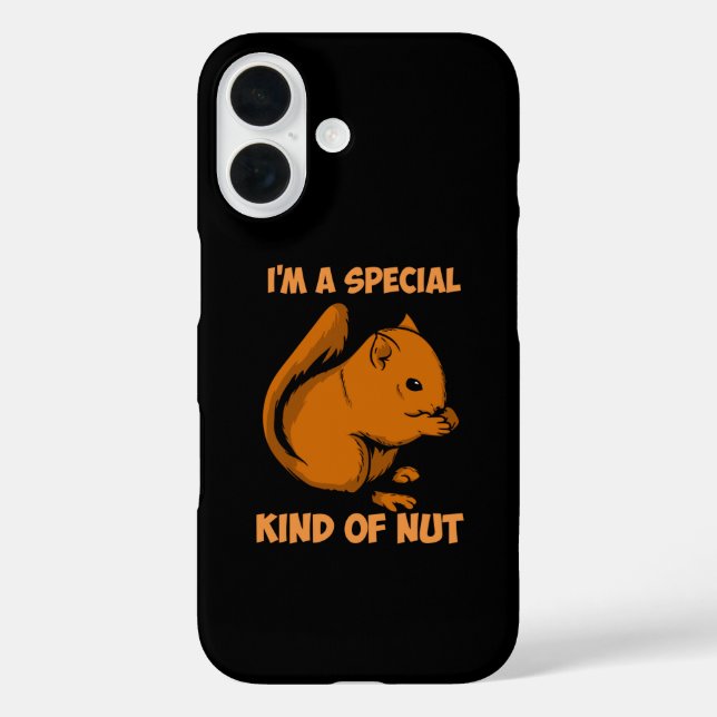 Squirrel - Special Kind Of Nut Case-Mate iPhone Case (Back)