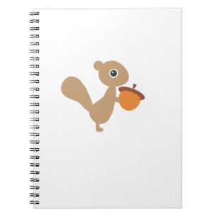 Squirrel Spiral Notebook